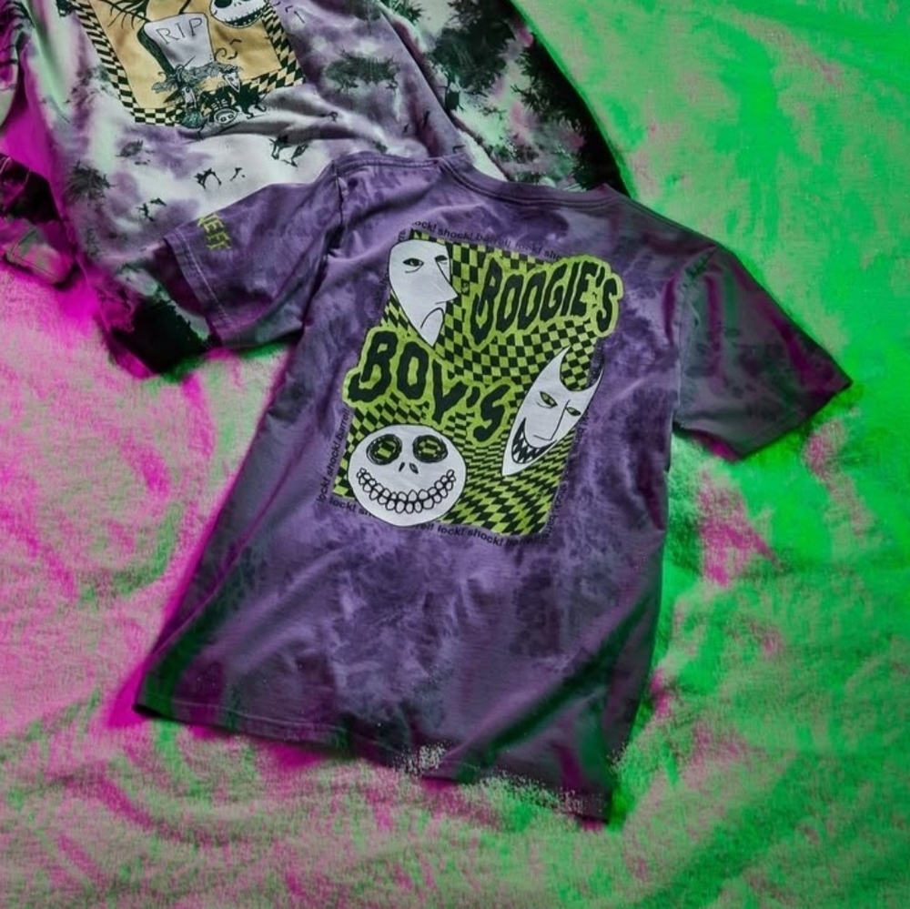 Neff x The Nightmare Before Christmas Boogie's Boys Tee *NWT*